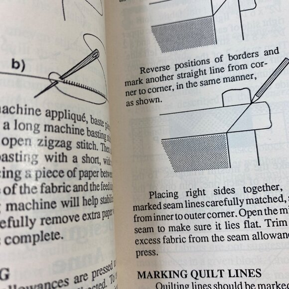 Traditional Quiltworks Magazine 27 Patterns Drafting April May 1991 Issue 13 - Picture 6 of 10